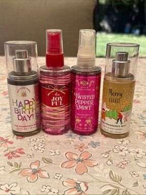 Bath & Body Works Holiday Fragrance Mist Set